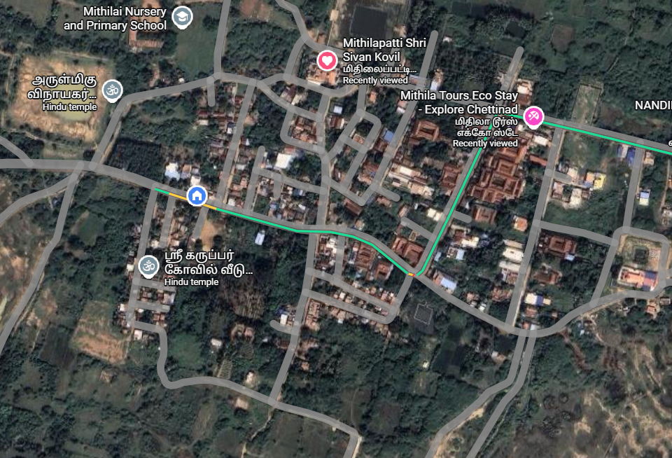 Historical Chettinad architecture